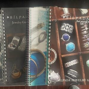 Silpada Jewelry Guide Collection with Silver and Blue Accents.